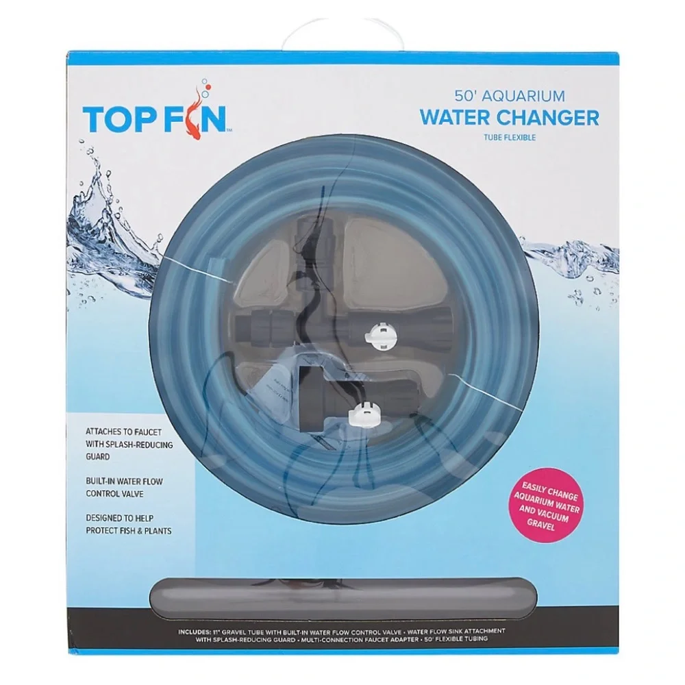 Top Fin Aquarium Water Changer - 50 Foot